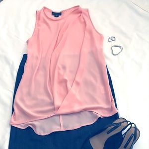 Metaphor Peach Blouse